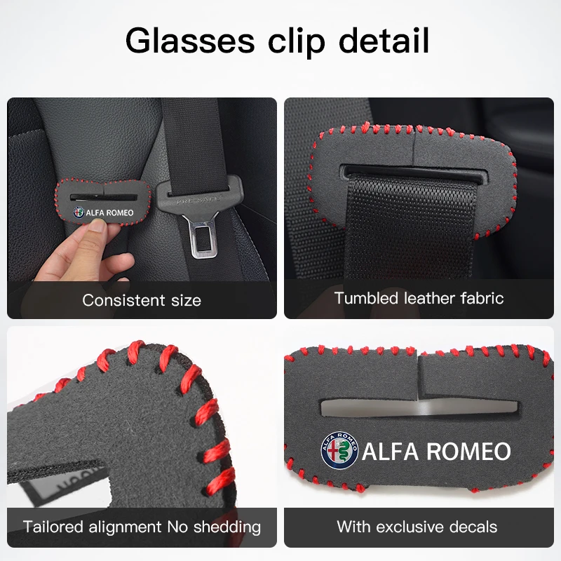 Luxury Car Seat Belt Buckle Covers - Set of 2