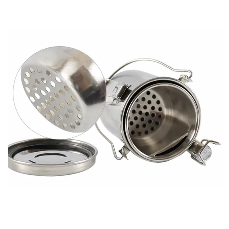 Stainless steel pen-washing bucket sealed portable pen-washing device drying pen holder sketching oil painting art supplies paint washing bucket