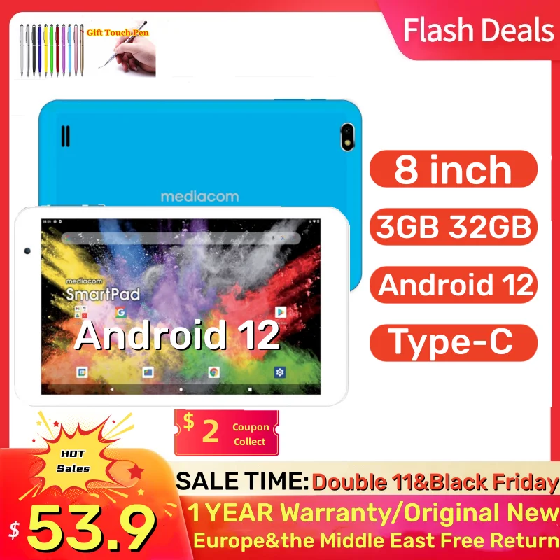 8-inch-8fy-ram-3gb-rom32gb-android-12-tablet-pc-rk3566-cpu-iyo-type-c-quad-core-dual-camera-3500mah-battery