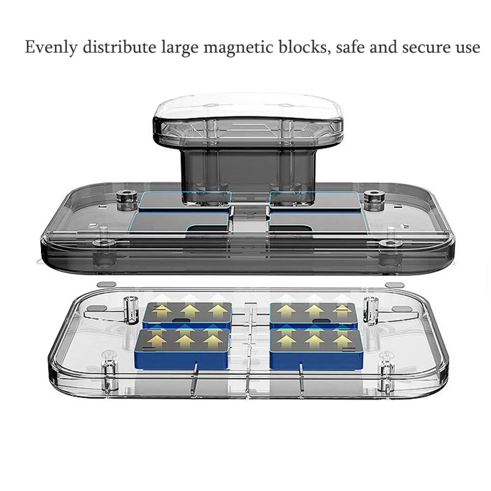 New Adjustable Double Sided Glass Cleaning Accessory for Home Use Magnetic Windscreen Wiper Cleaner Window Cleaning Tool