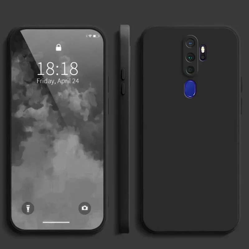 Solid Color Ultra-Thin Matte Silicone Phone Case - Soft TPU Back Cover