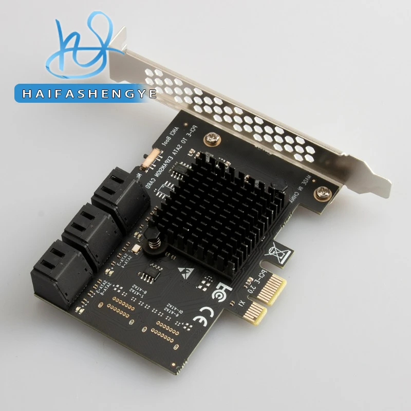 PCIe SATA Expansion Card SA3112J PCIE Adapter 2/6/12/16/20 Port PCI-Express X1 to SATA 3.0 Expansion Card 6Gbps High Speed Add On Card w/ PCI-E X4 X8 X16