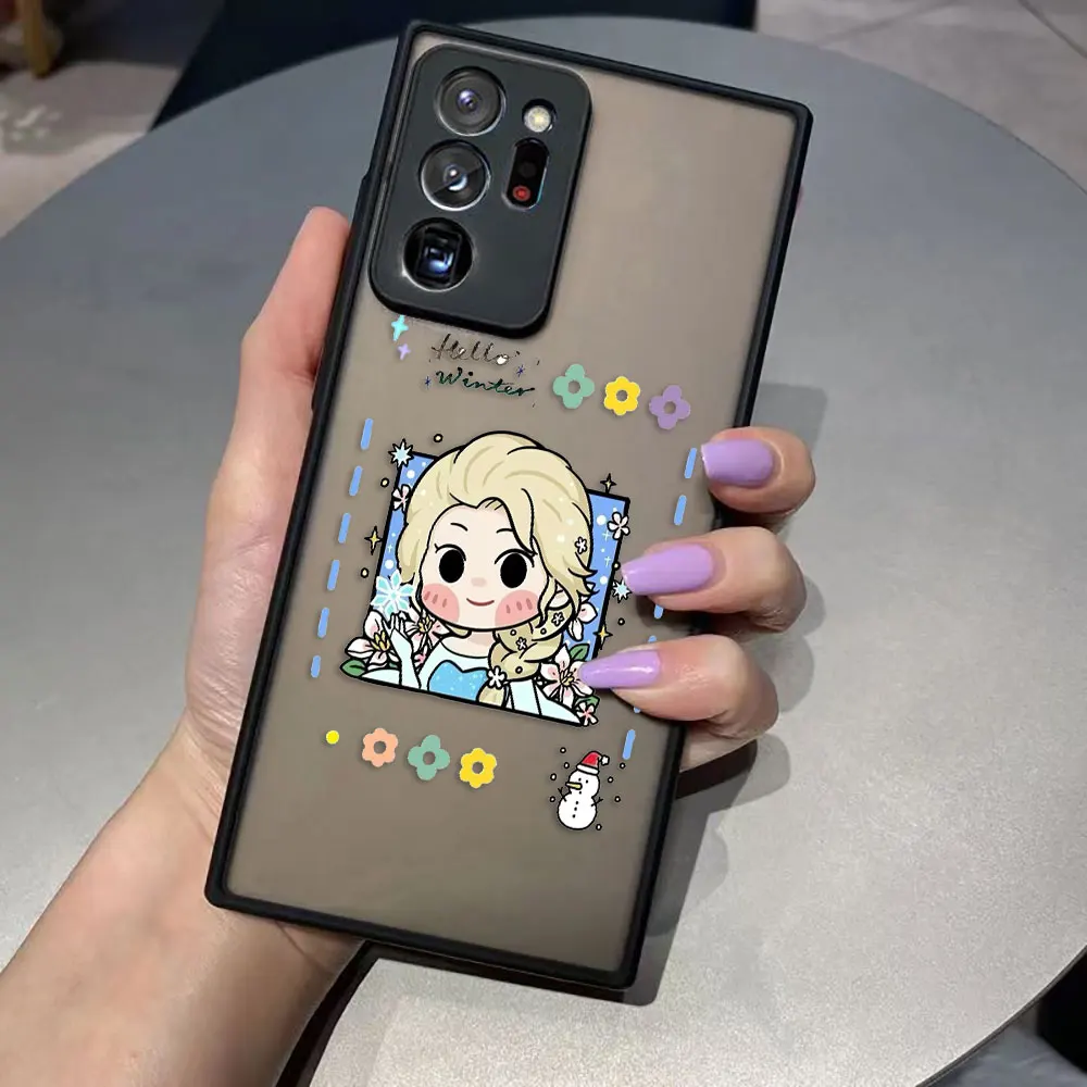 thumbnail image 1 of Funda mate para Samsung Galaxy NOTA 20 10 9 8 A13 A12 A10 A11 7 A04E A04 A03S A02 A03 5G ULTRA Plus funda de dibujos animados Anime Blancanieves, 1 of 5