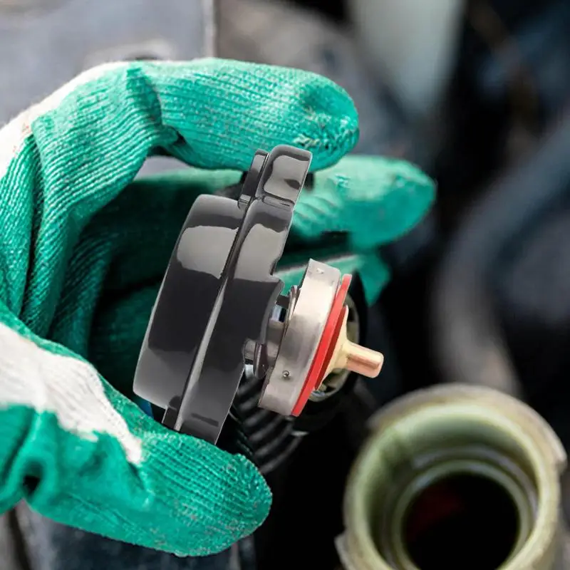 Tappo del radiatore a barra, tappo del radiatore del misuratore di temperatura - Coperchio del serbatoio 'acqua