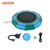 VEVOR 12 ft Inflatable Water Bouncer Portable Bounce Swim Platform Kids Adults Floating Rebounder for Pool Lake Water Sports 1