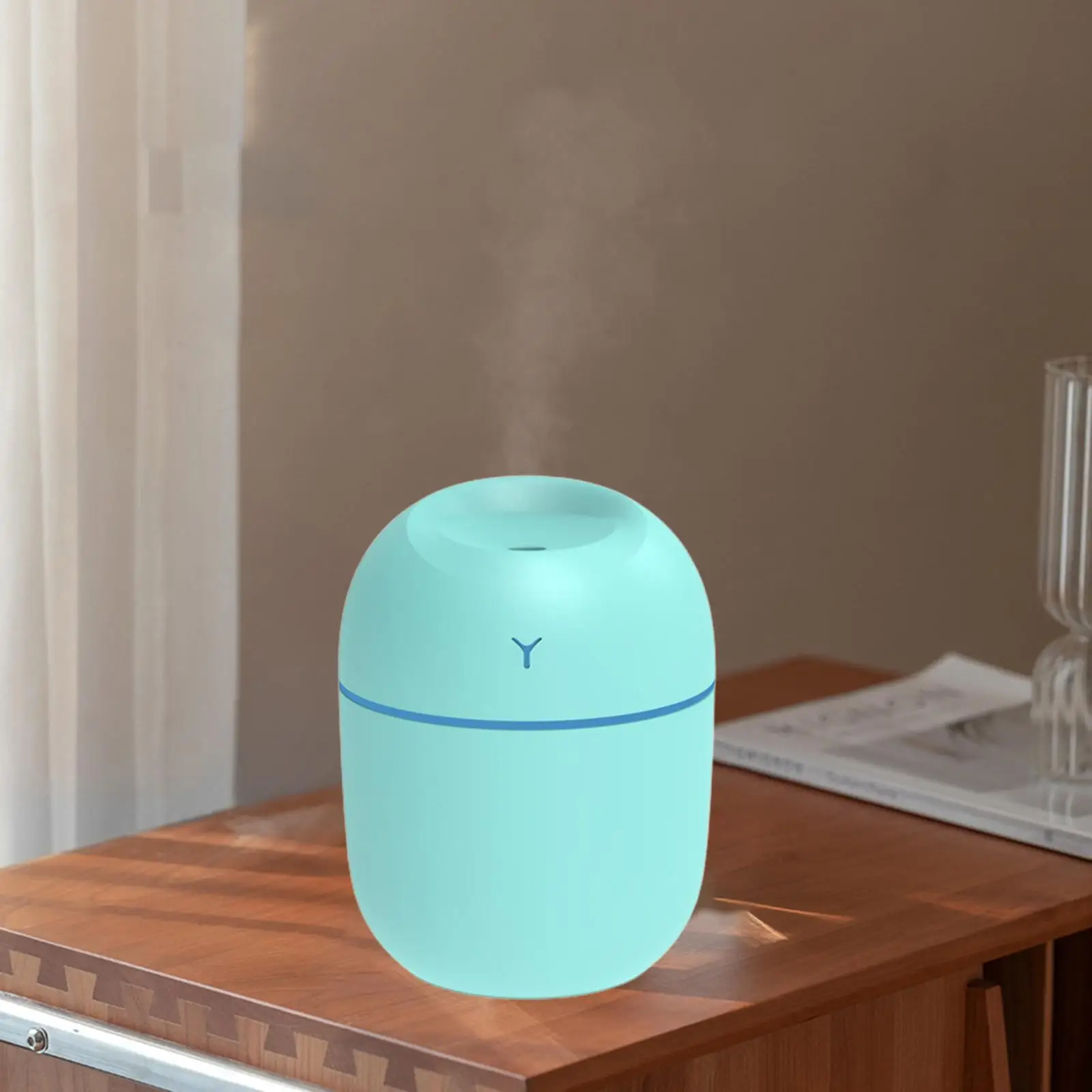 Gadgetoo Usb Mini Air Humidifier Aroma Essential Oil Diffuser For Home Car Ultrasonic Mute Mist Maker Diffuser With Led Color Lamp