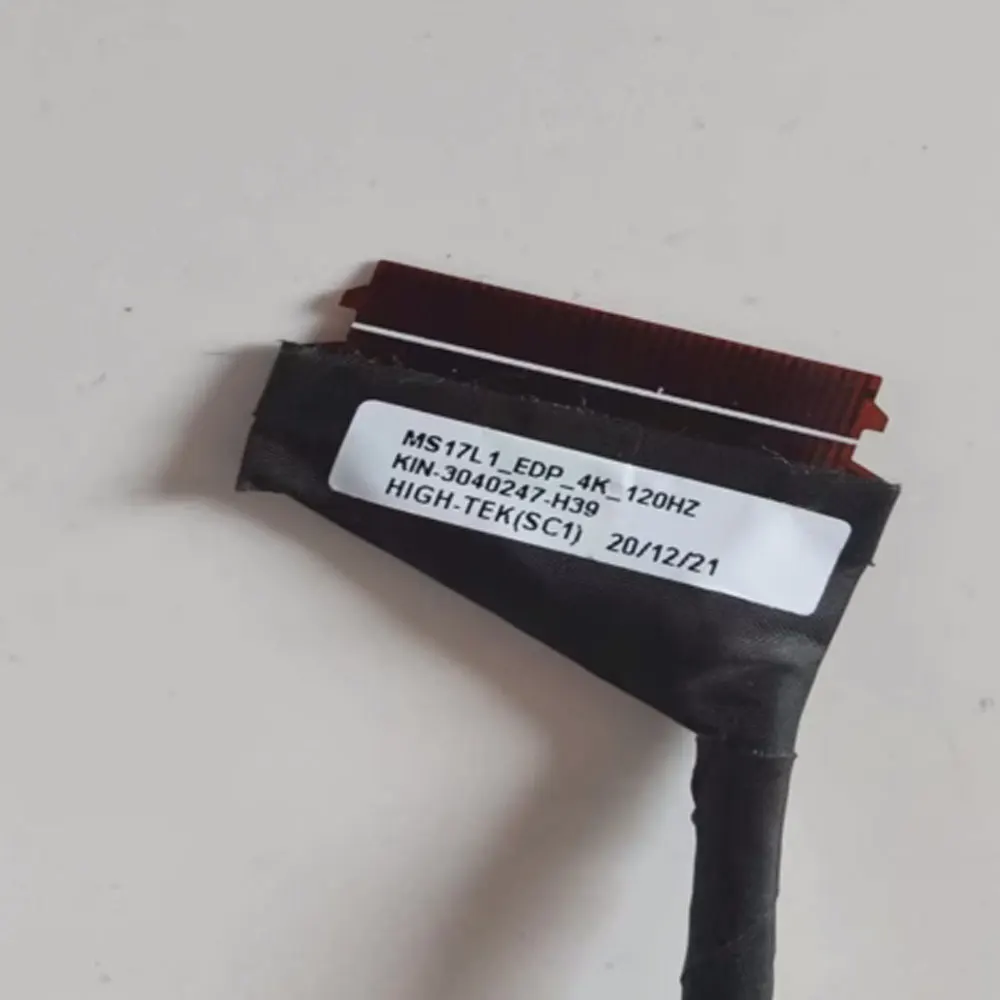 MSI GF76 GL76 WF76 MS17L1 MS17L2 MS17L3 MS17L4 MS17L5 노트북 비디오 화면 LCD LED 디스플레이 리본 카메라 플렉스 케이블용 OEM