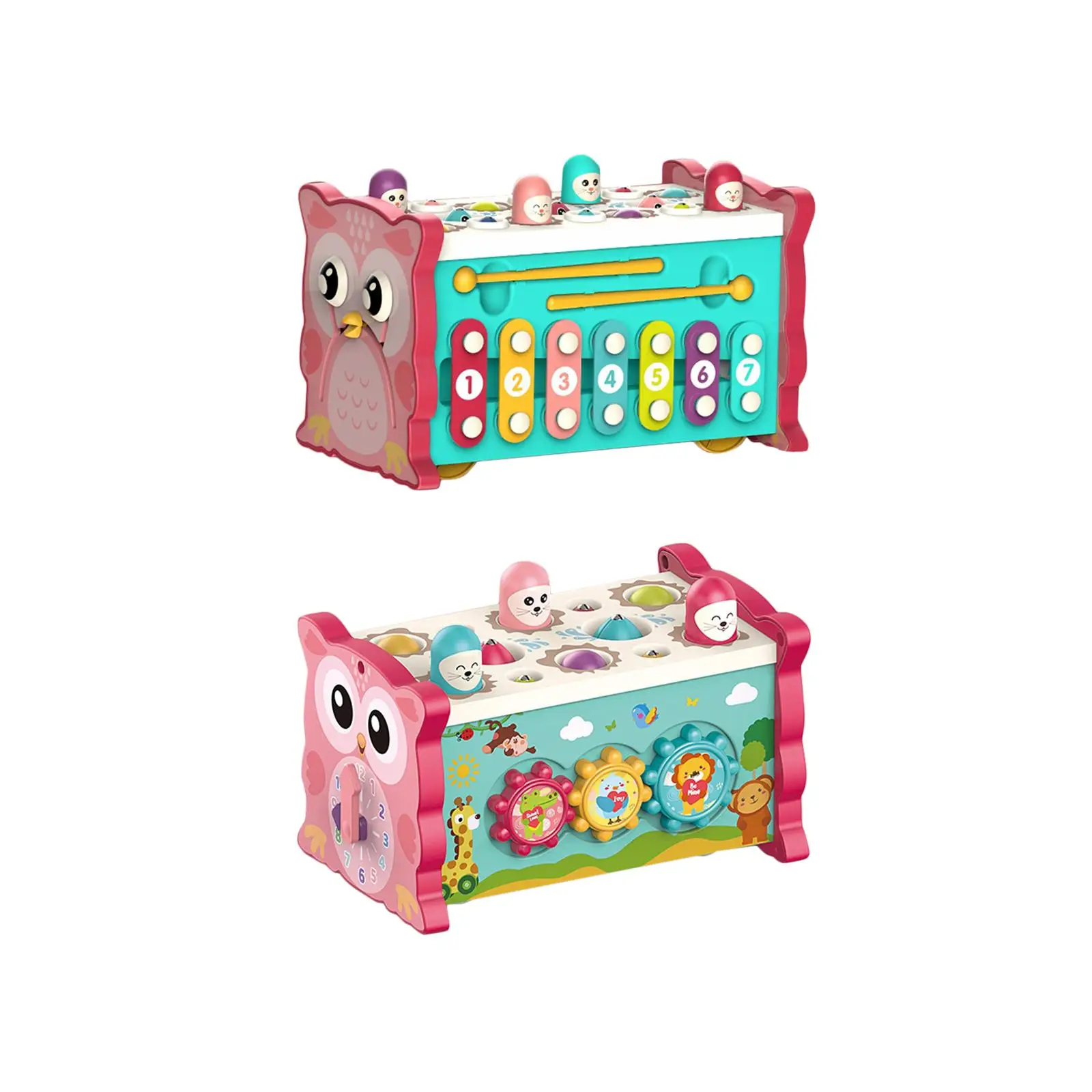 

Pounding Bench Fine Motor Skill Pounding Game Hand Eye Coordination Educational Toys Arts Toys Musical Educational Toys