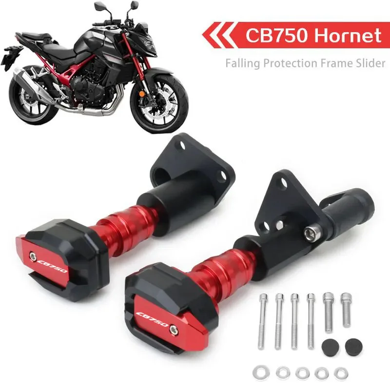 Motor Frame Sliders Crash Protectors For Honda CB1000 Hornet SP (2024-2025) - Nylon/Aluminum