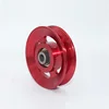Aluminium Alloy Gudgeon Block Pulley Wheel Suitable For Strength Training Machine Fitness Equipment Diameter 88mm 3 Color 5