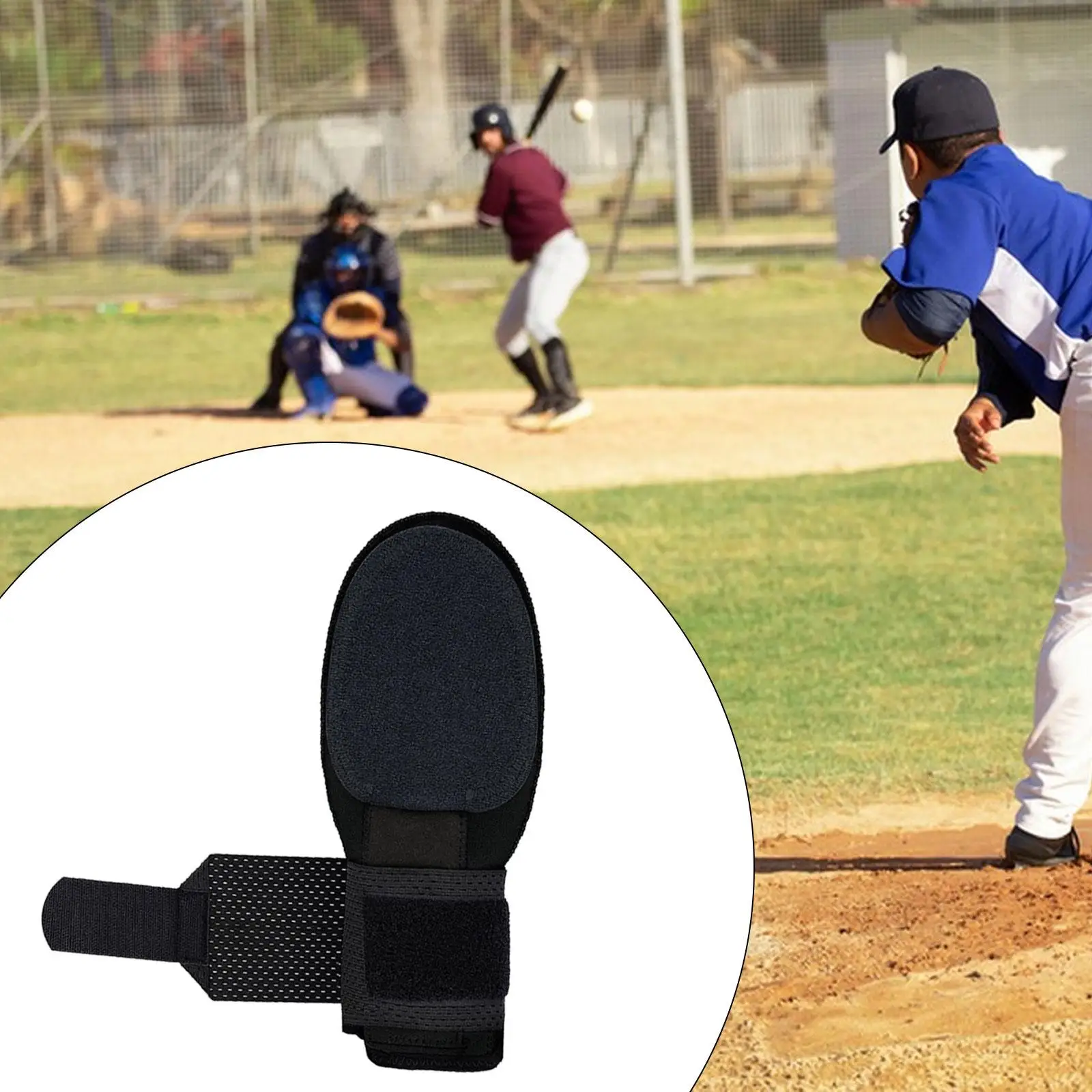 Baseball Sliding Glove Fit Right and Left Hand Baseball Hand Guard Hand Protector for Practice Outdoor Sports Exercise Training