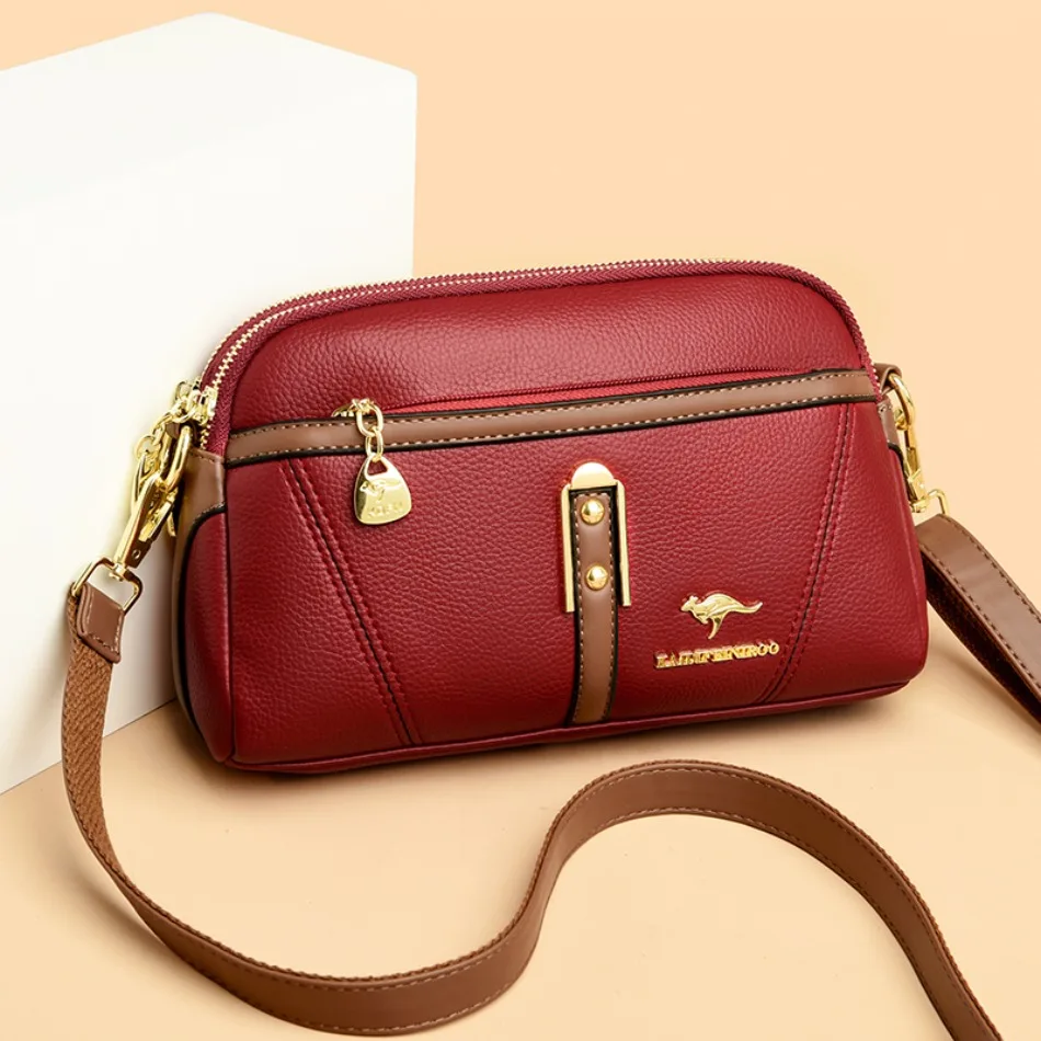 Leather Shoulder Crossbody Women Handbags Small