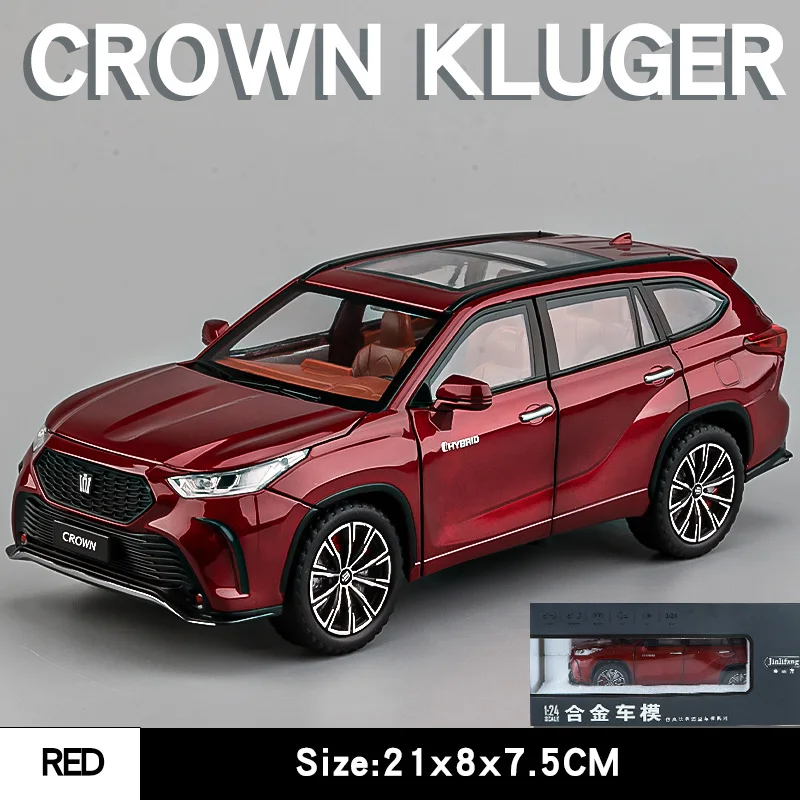 ダイキャスト 1:24 トヨタ クラウン クルーガー オフロード SUV