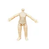 2 Pieces 9.5cm Heigh Doll Body 1/12 Bjd Multi Joints Movable Doll Body Girl Diy Dress Up Toy Accessories 3