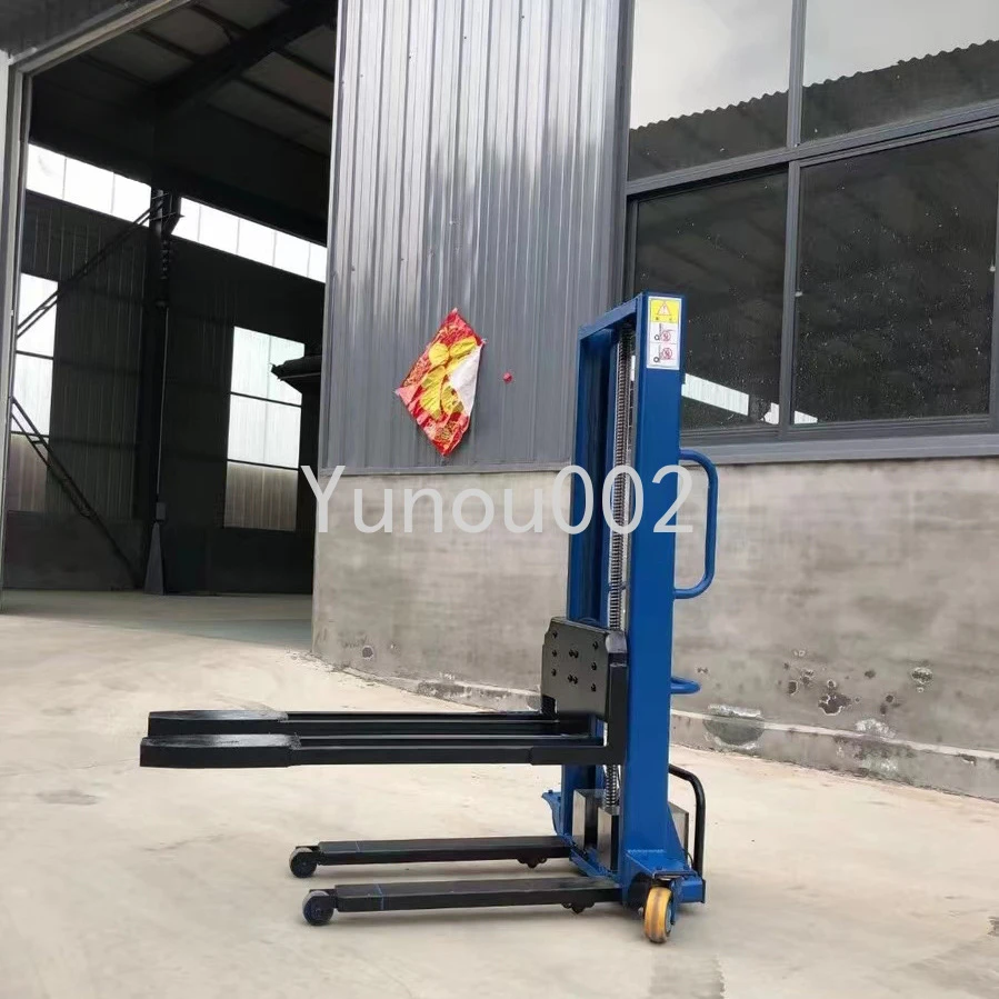 Truck-mounted forklift, electric hand push, lift forklift, portable loading and unloading, artifact, automatic climbing truck