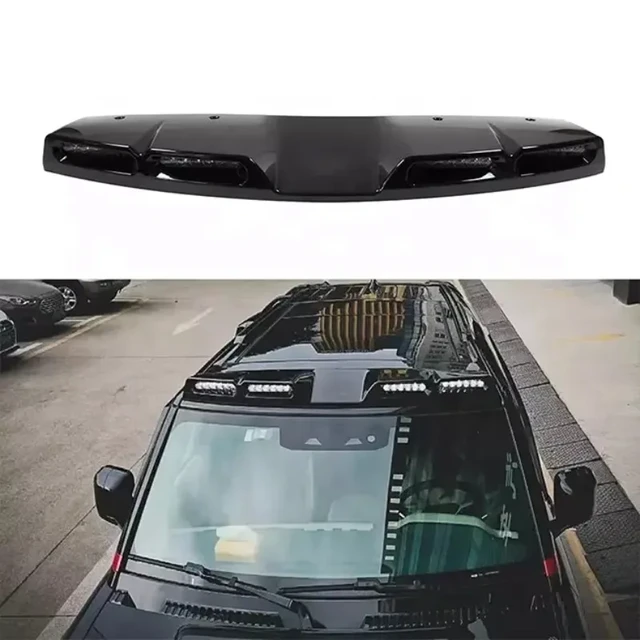 LED Car Roof Light For Land Rover Defender 2020-2023 Front Roof Spoiler  With DRL Light Lamp Led Bar Car - AliExpress