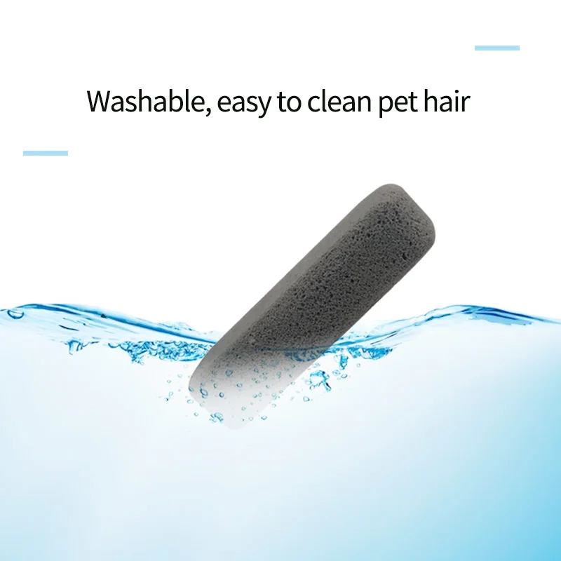 Pet Hair Remover Brush 2 Pack Clean Cat Dog Hair Remove Pumice Stone for Carpet, Car, Bedding, Clothing