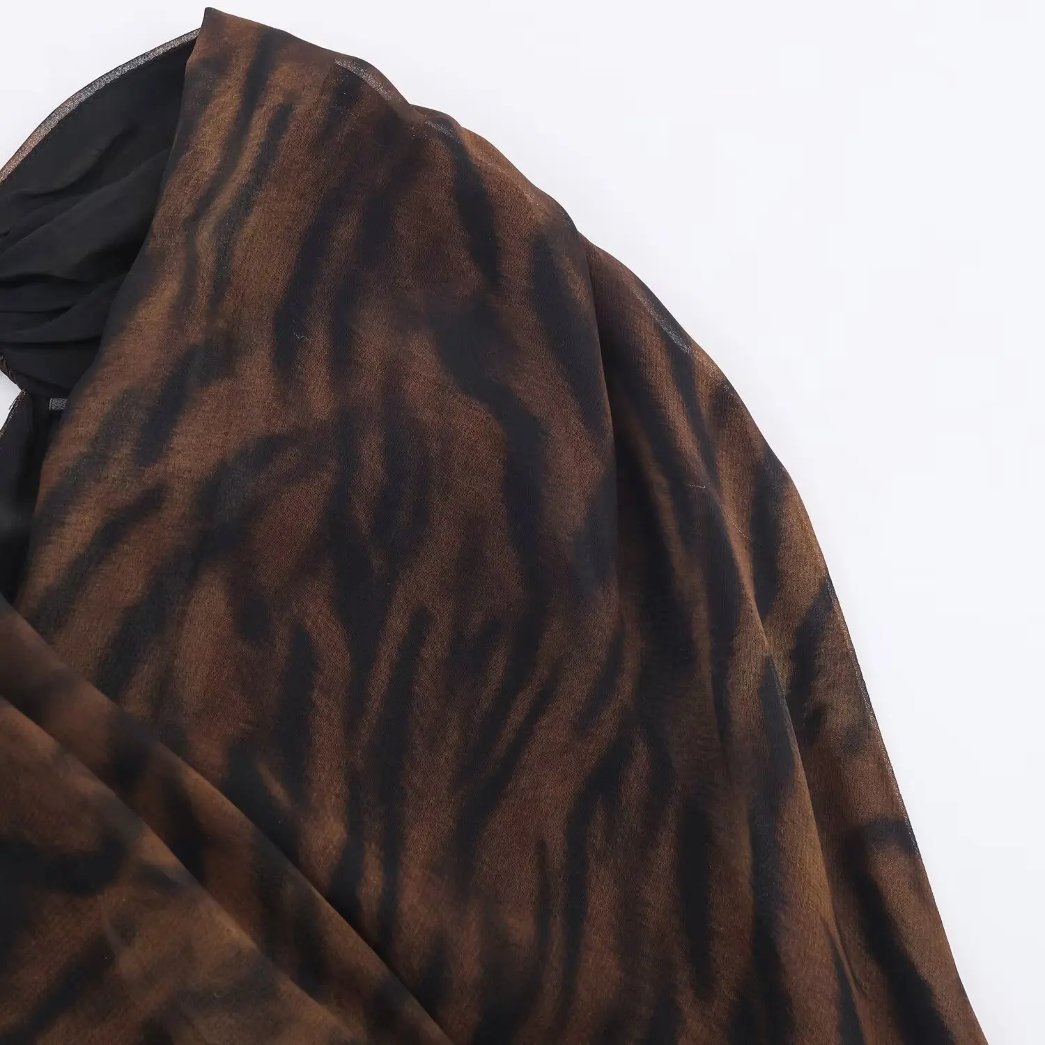 Women's French Vintage Fashion Animal Print Minidress Female Sleeveless High Waist Slimming Short Skirt Bodycon Lace-Up Dress