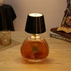 2000mAh Wireless LED Wine Bottle Lamp Rechargeable Vases Led Light Bar Dining Mushroom Lamp Touch Control Decoration Night Light 3