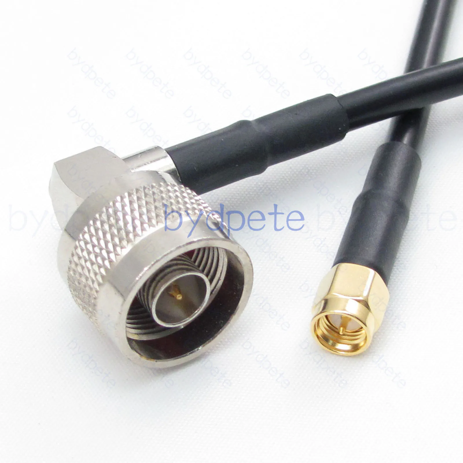 

SMA Male Plug to N Male Right Angle 90 Degree RF LMR195 Low Loss Coax Cable Pigtail Antenna Extension 50ohm RF Coaxial Tangerrf
