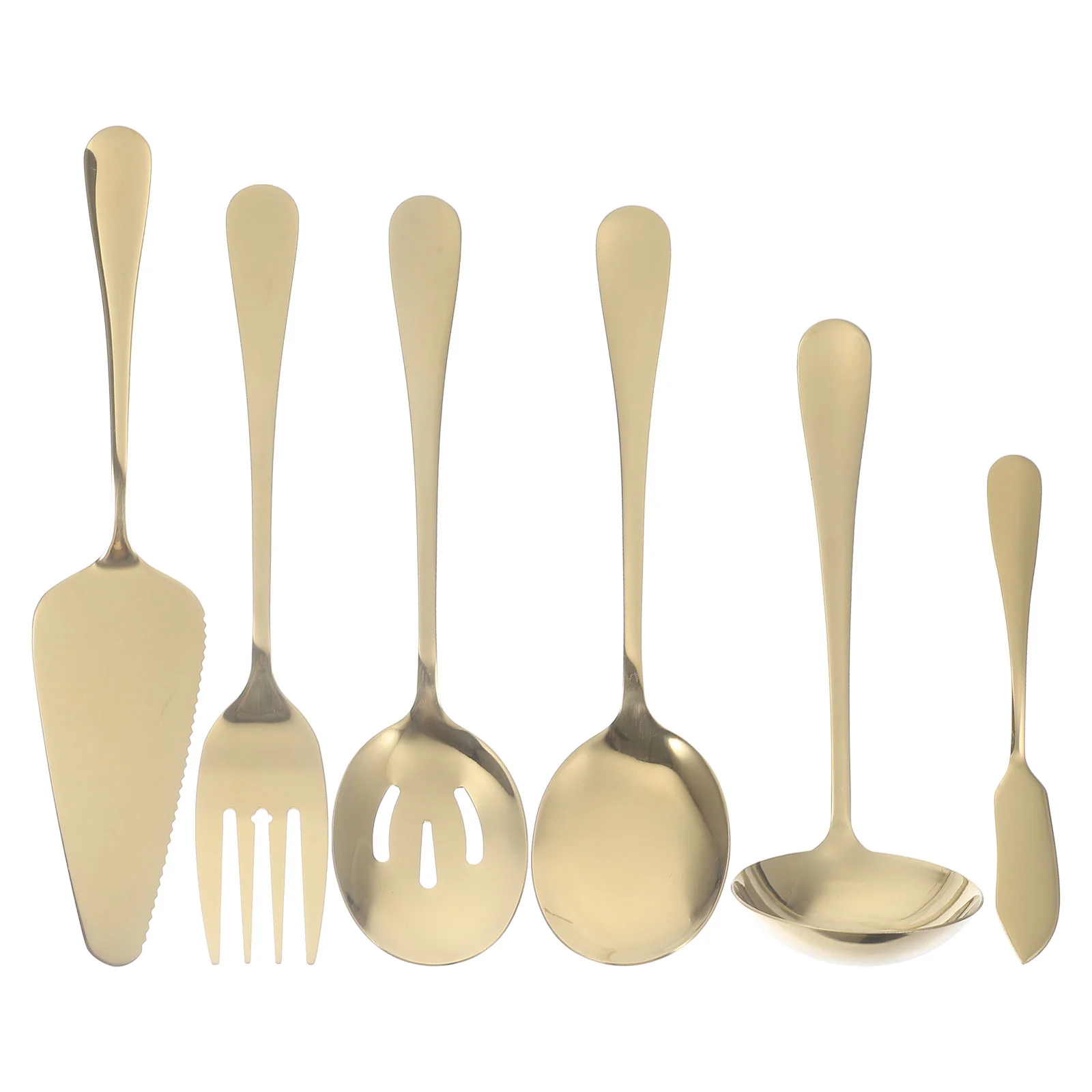 

1 Set of Stainless Steel Fork Spoon Reusable Tableware Portable Kitchen Flatware