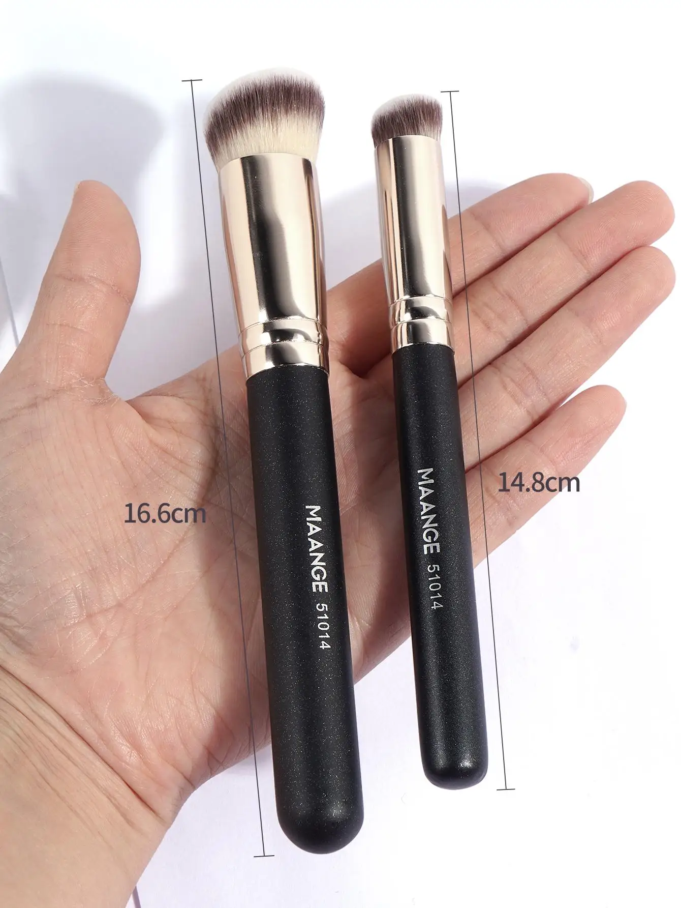 Makeup brush set 3pcs Makeup sponge 2pcs Women Cosmetics Beauty Tools