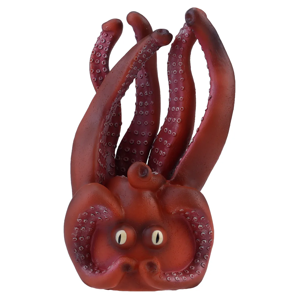 1Pcs 문어 손 인형 창의적 실물 같은 역할 놀이 공연 소품 어린이 상상력 그룹 놀이 손 손가락 장갑