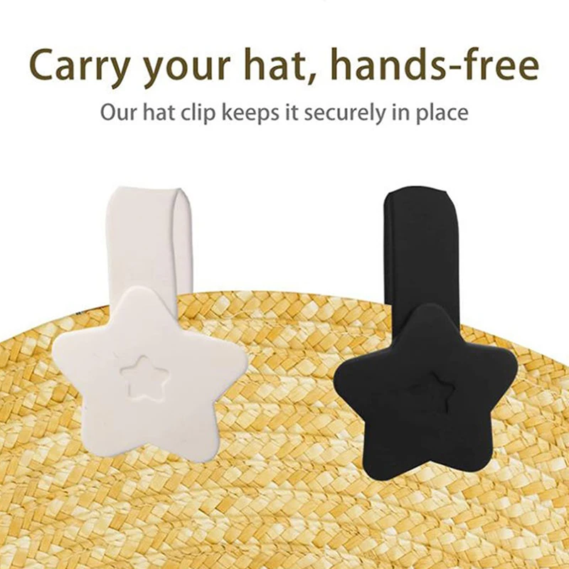 Silicone Hat Clip On Bag For Travel Hat Holder Outdoor Keeper Clip Camping Hiking Multifunctional Backpack