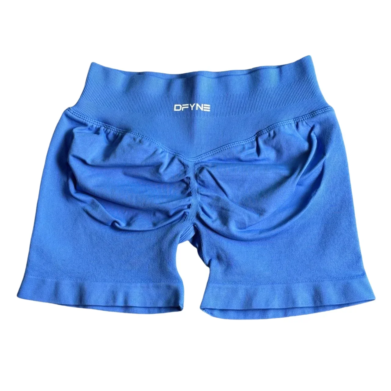 Dynamic Impact Shorts With Logo Women Scrunch Bum Gym Low Waist Seamless Yoga Shorts Workout Biker Short Stretch Fitness Short 5
