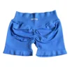 Dynamic Impact Shorts With Logo Women Scrunch Bum Gym Low Waist Seamless Yoga Shorts Workout Biker Short Stretch Fitness Short 5