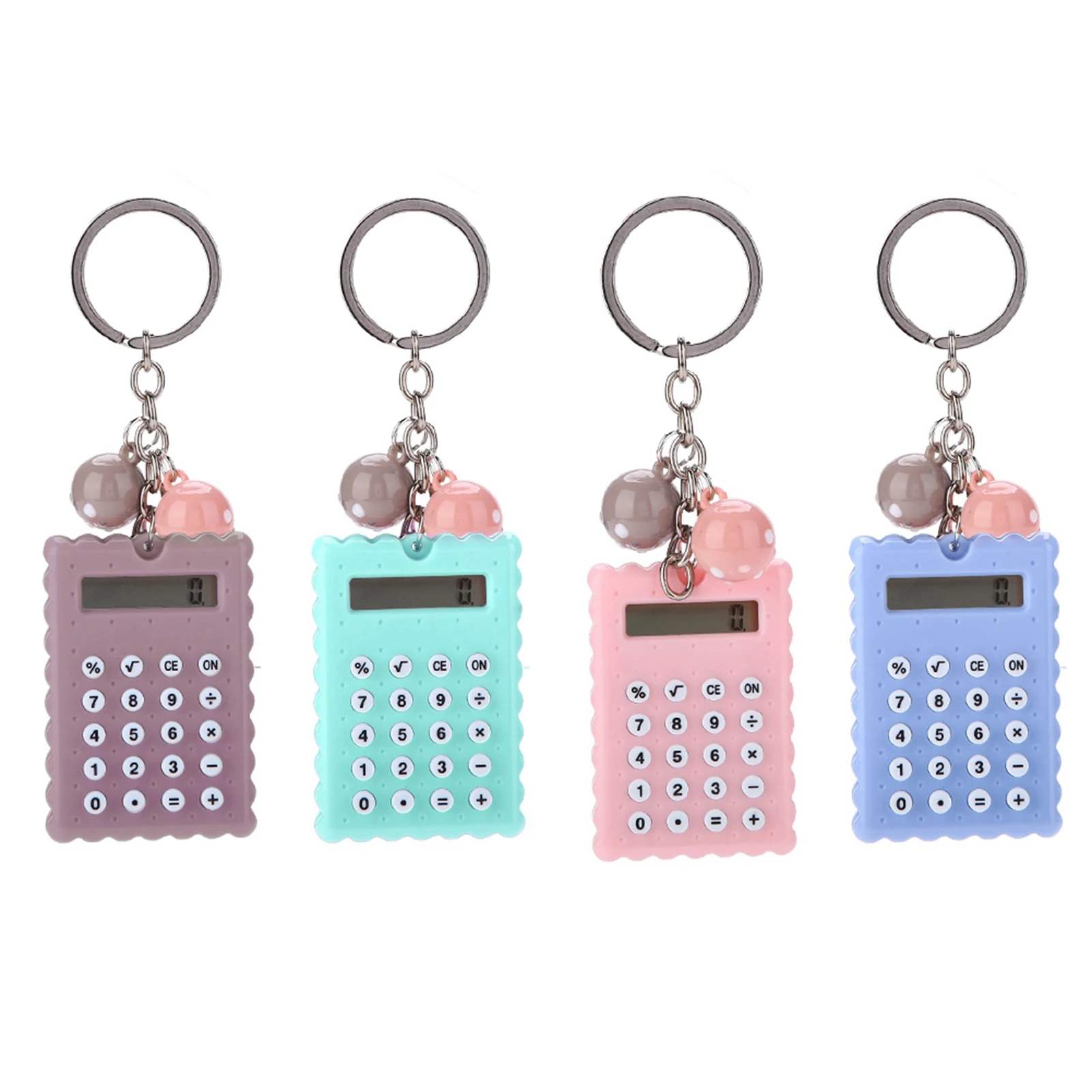 Calculator Calculator Cute Mini Calculator Mini Portable Cute Key Chain Calculator Candy Color Calculator