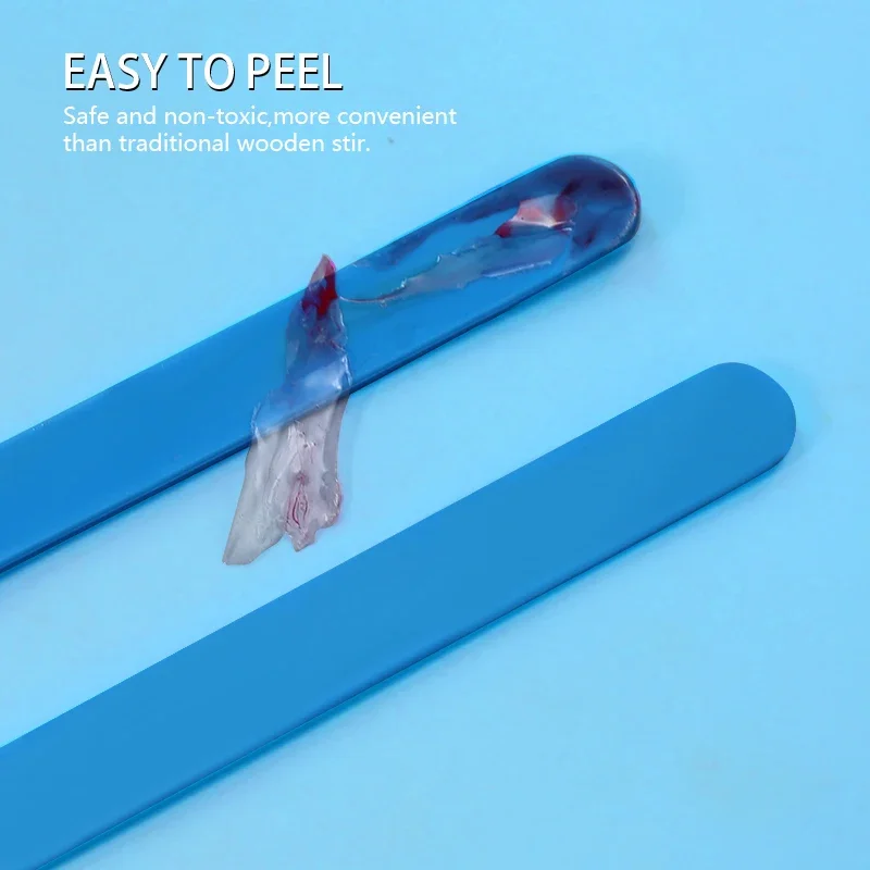 Versatile Resin Mixing Set: Non-Stick Silicone Mat, Measuring Cups, Stirring Rods, and Spoons
