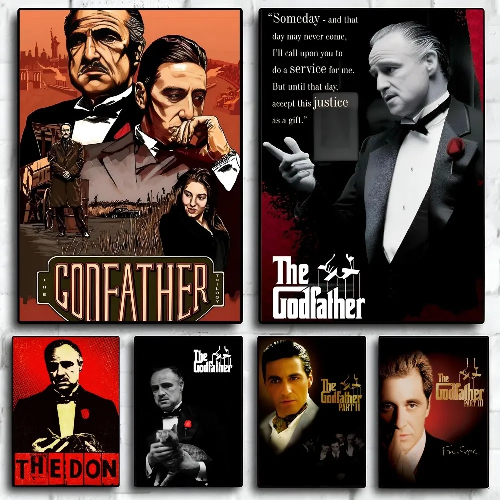 

The G-Godfather Poster Paper Print Home Living Room Bedroom Entrance Bar Restaurant Cafe Art Painting Decoration