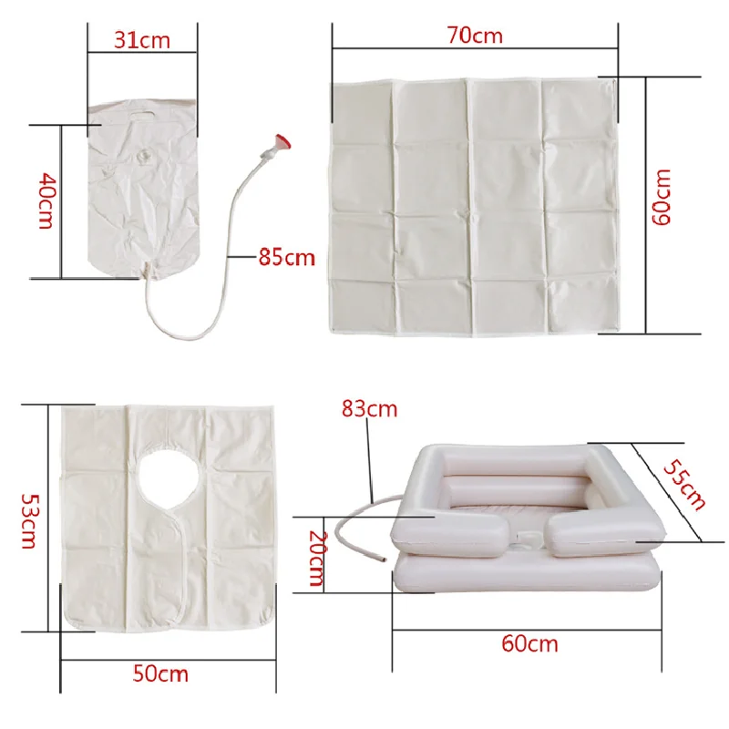A variety of PVC inflatable care shampoo basin family hospital elderly pregnant patients multi-size multi-environment suitable