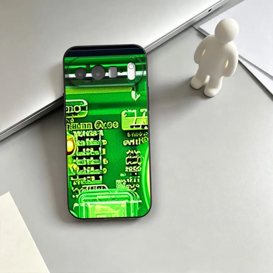 Retro Game Print Phone Case, Stylish Protective Cover