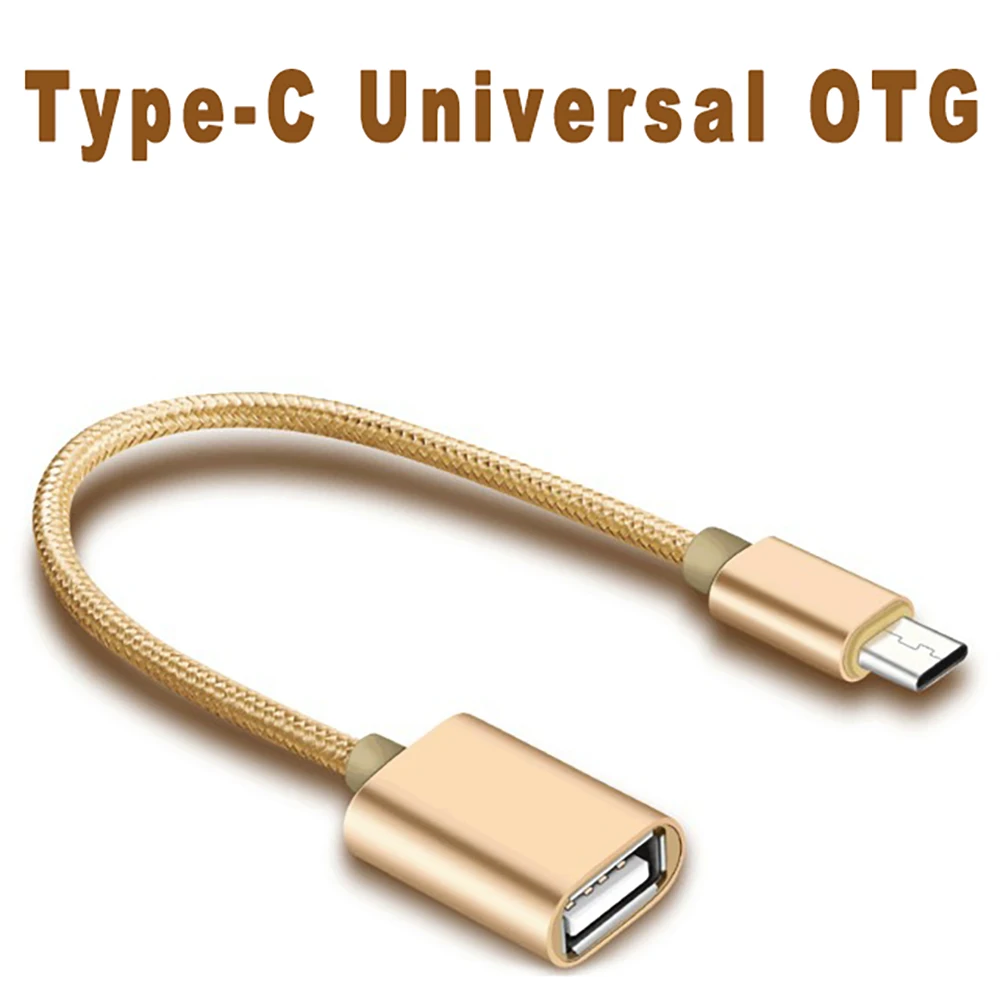 OTG Cable TYPE-C To USB Female Adapter Cable For Macbook Huawei P50 Xiaomi Realme POCO USB Adapter Type C
