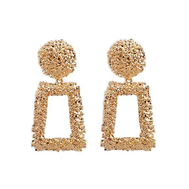 Fashion Vintage Earrings For Women Gold Metal clip on Earrings Trendy Earings Jewelry Accessories ear clip earrings clip earrings ear clip ear accessories