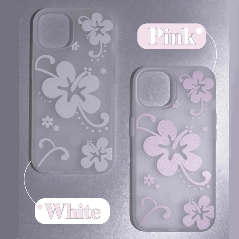 Dreamy Ins Cherry Blossom Butterfly Korean Cute Phone Case – Y2K Style Cover