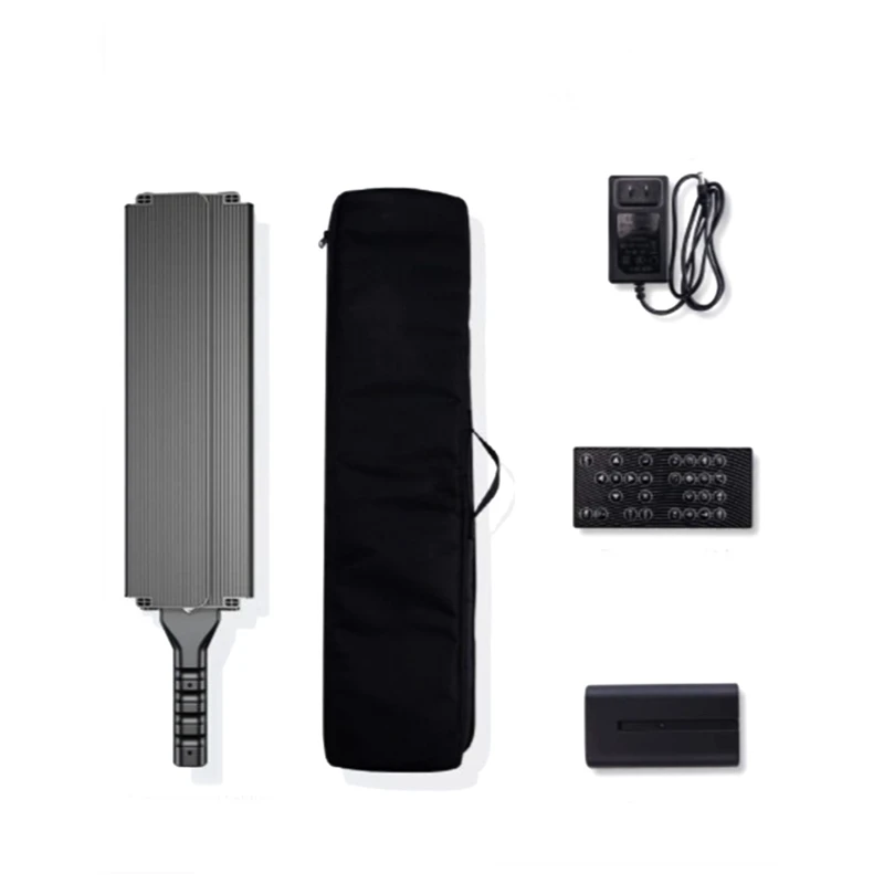 

144 LED Light Portable Convenient Photo Light Handheld Stick Light Full Color RGB Fill Light With Barndoor EU Plug