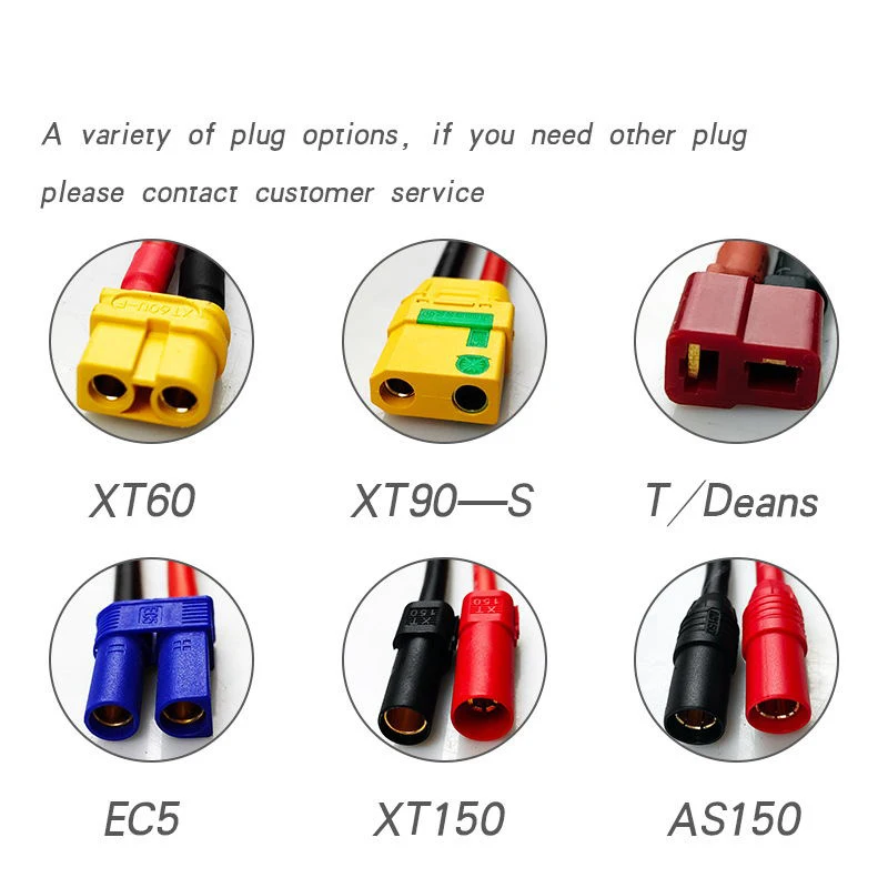 Batterie Lipo Drone 22.2V 9500mAh 6S 75C XT60/T Plug