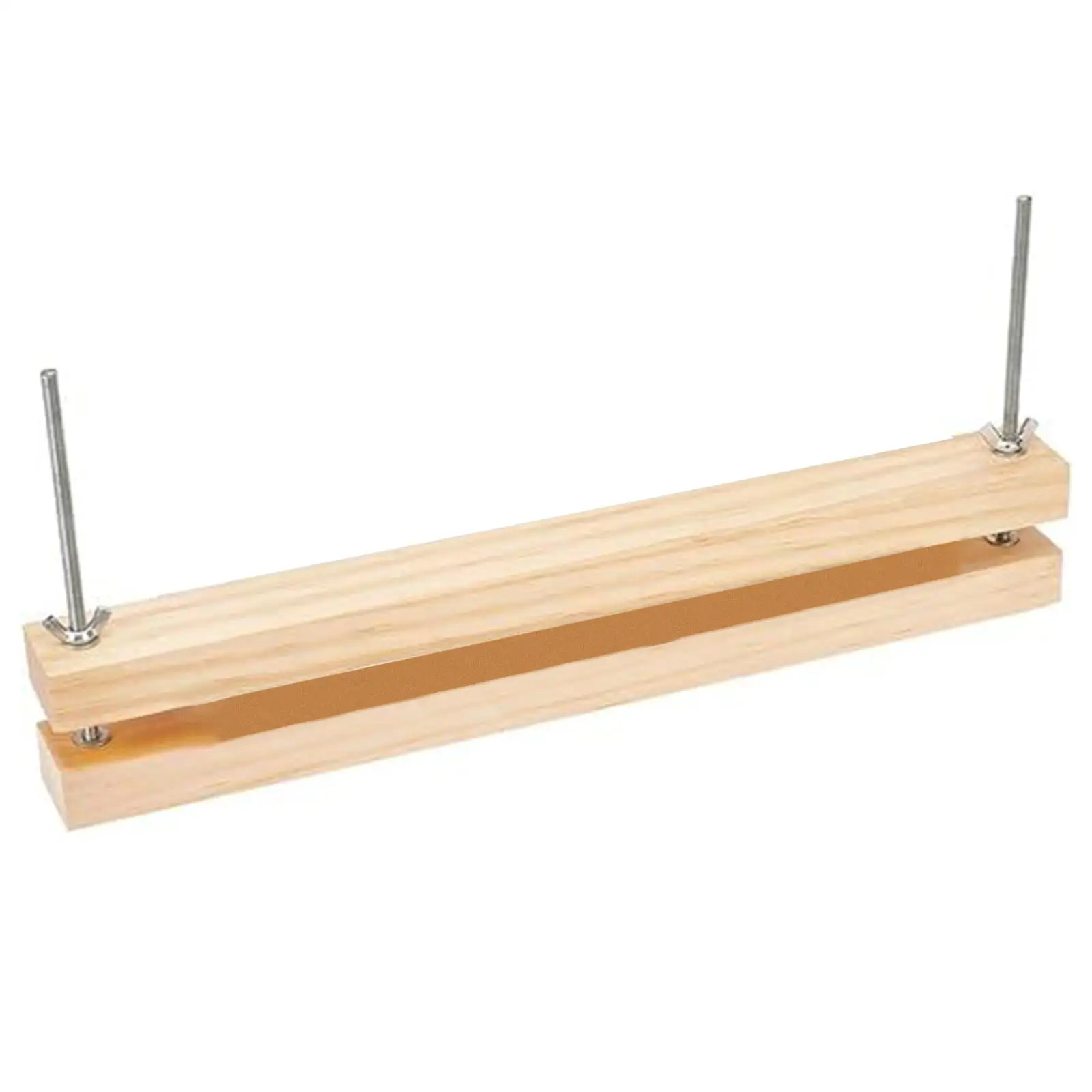 Flat Paper Press Machine Multifunctional Portable Binding Machines Wooden Bookbinding Press for School Home DIY Bookbinding
