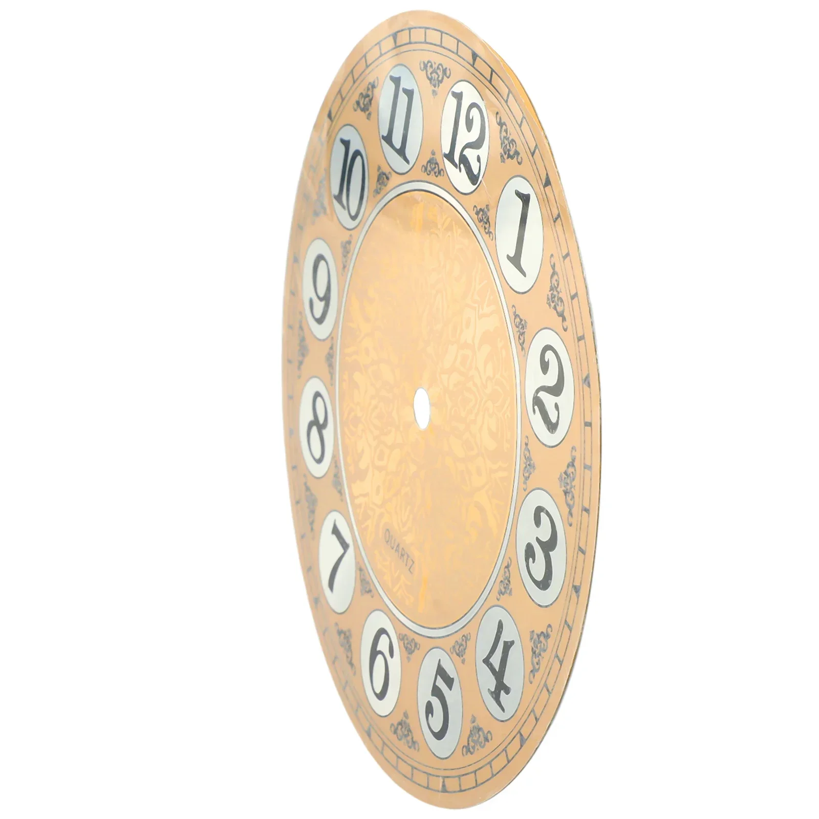 180mm Aluminium Clock Dials Faces DIY Quartz Wall Clock Dial Face Number Making Bedroom Living Room Wall Decor