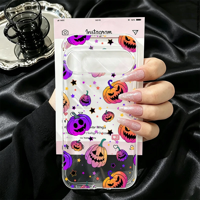 Halloween Cute Pumpkin Soft TPU Phone Case Cover