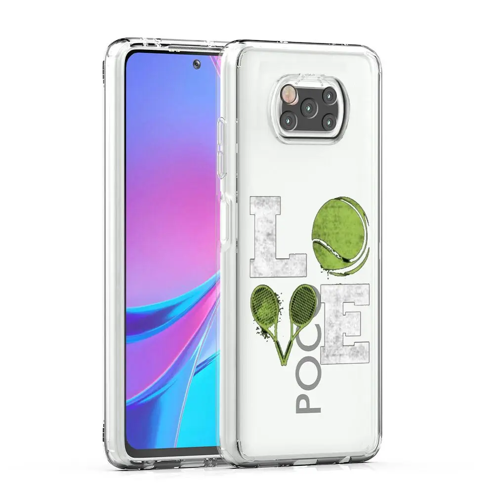 Clear Tennis Ball Sport Phone Case