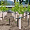50 Pcs Hose Ground Pole Irrigation Bracket Plastic Pegs Pile Insert Rod System Parts Fixed Garden Support Stakes 4