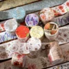 TIANZI 30mm/50mm*2m Vintage Plant Masking Washi Tape Flowers Sticker Aesthetics Diy Scrapbooking Sticker School Supplies 1