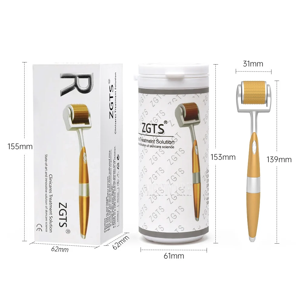 derma roller 192pin Derma Roller Microneedle Dermaroller Tips Mesotherapy Face Care Hair-loss Scar Stretch Mark Removal