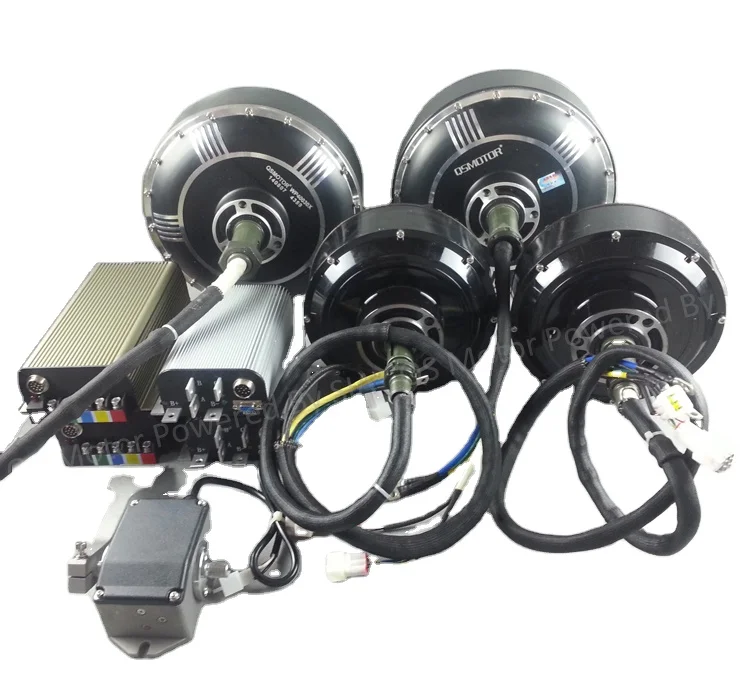 Brushless Hub Motor 8000W 96V Concave Design Electric Wheel Hub Motor