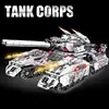 2024 WW2 Military Vehicle Tank 8in1 Airplane Truck Model Building Blocks DIY Bricks Kids Construction Toys Gifts for Boys Adult 2