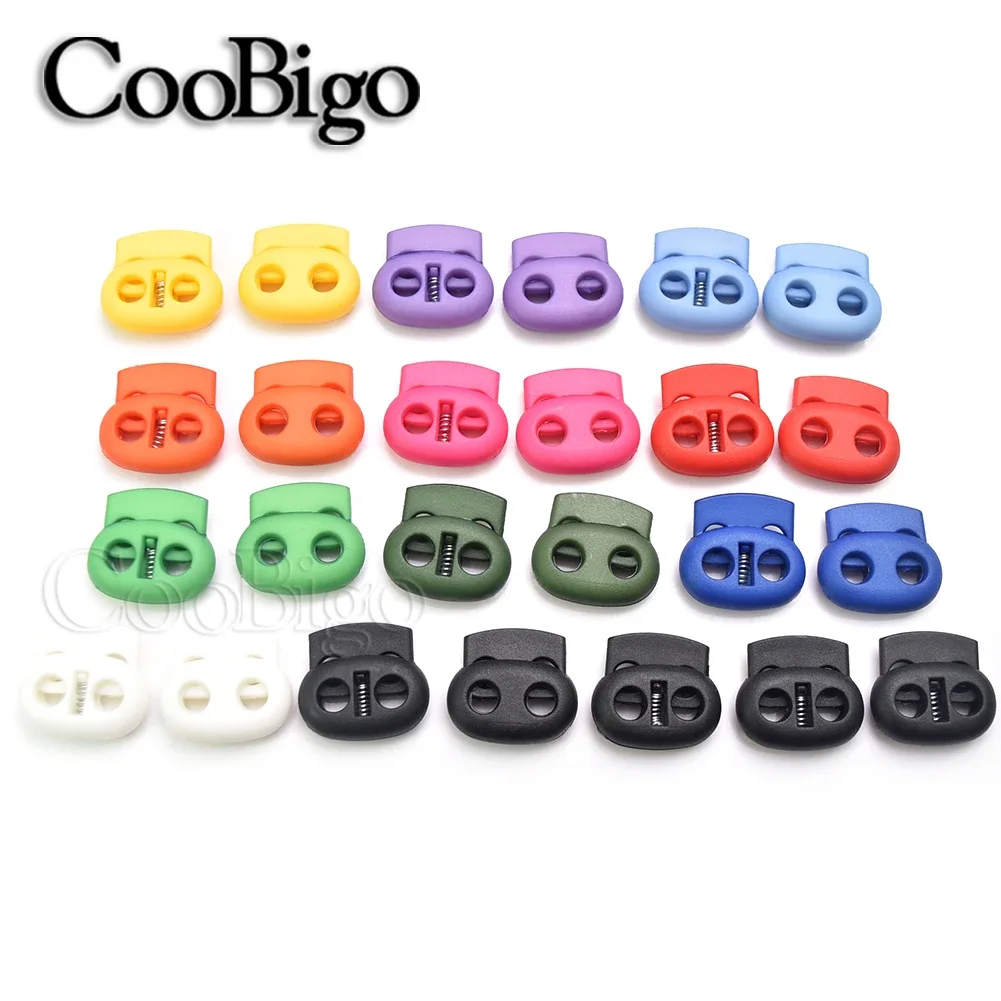 Cord Lock Stopper Toggle Clip Block Retainer For Drawstring Elastic Lanyard Paracord Rope Garment Bag Accessories Plastic 5pcs detachable stopper cord lock stopper cord stopper cord lock cord end lock